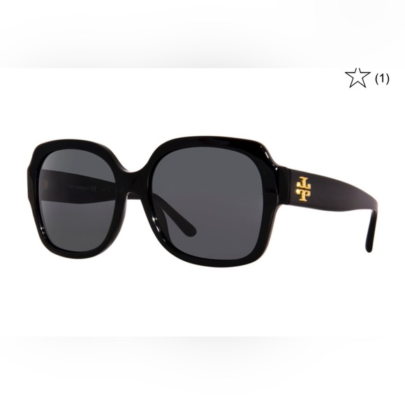 Tory Burch TY7140 1813/13 2N Sunglasses black  57-18-140 - Picture 1 of 8